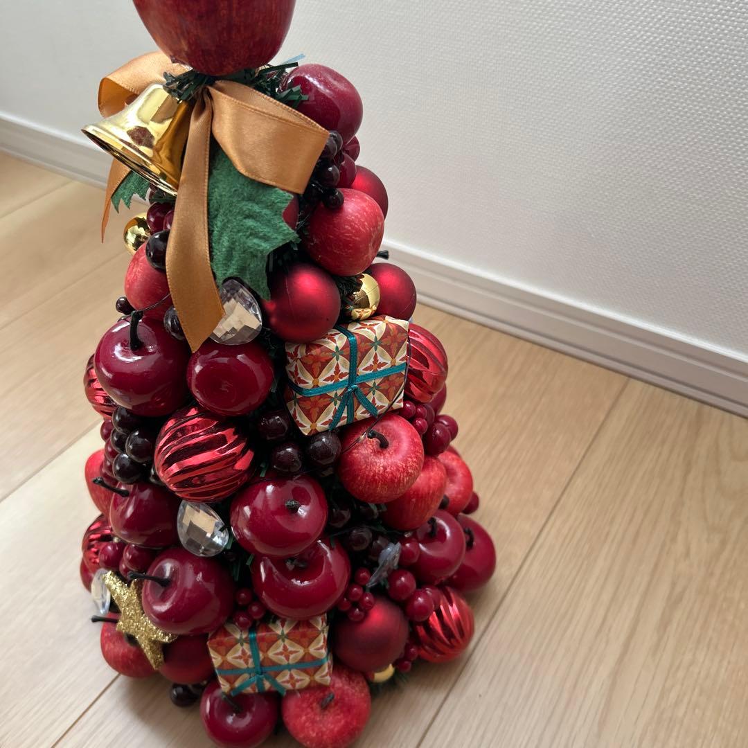 Afternoon Tea アップル クリスマスツリー LEDライト付き