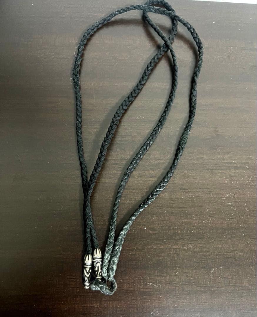 クロムハーツ　スクロールチップレザーブレイド　状態少し劣化あり