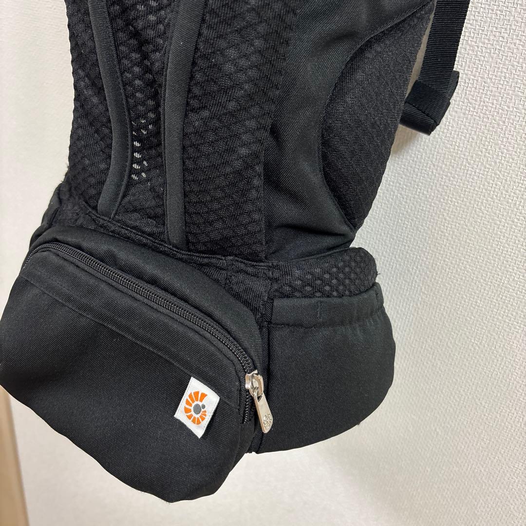 ねこ 箱無し価格【美品】エルゴ　オムニブリーズ　オニキスブラック