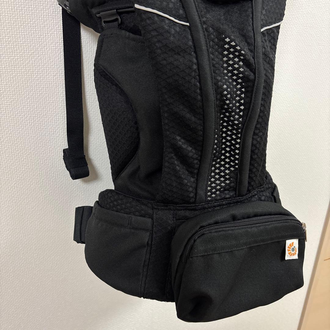 ねこ 箱無し価格【美品】エルゴ　オムニブリーズ　オニキスブラック