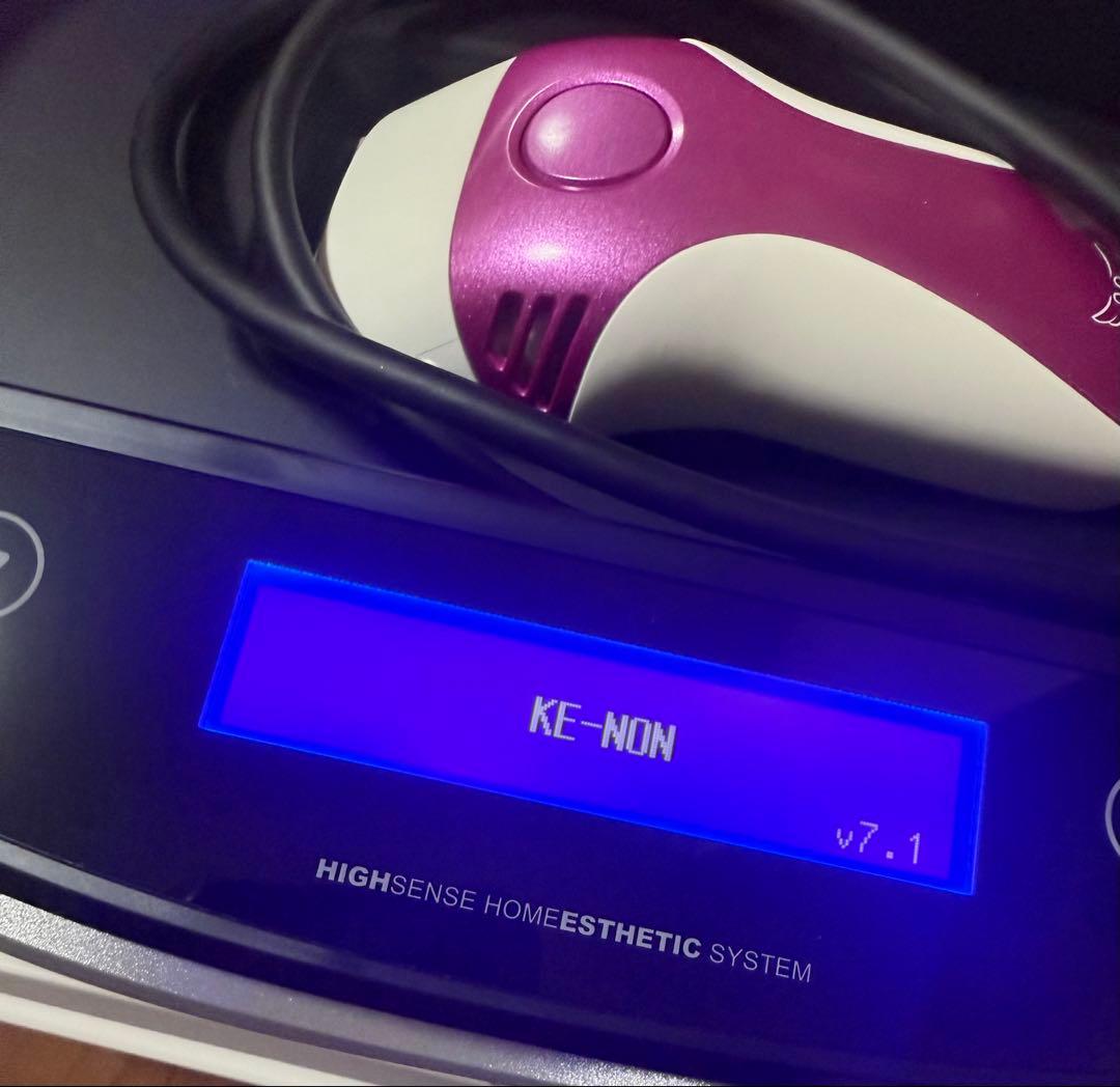 未使用級⭐︎脱毛器 ケノン Ver7.1 シャインピンク 残照射数99.63%以上