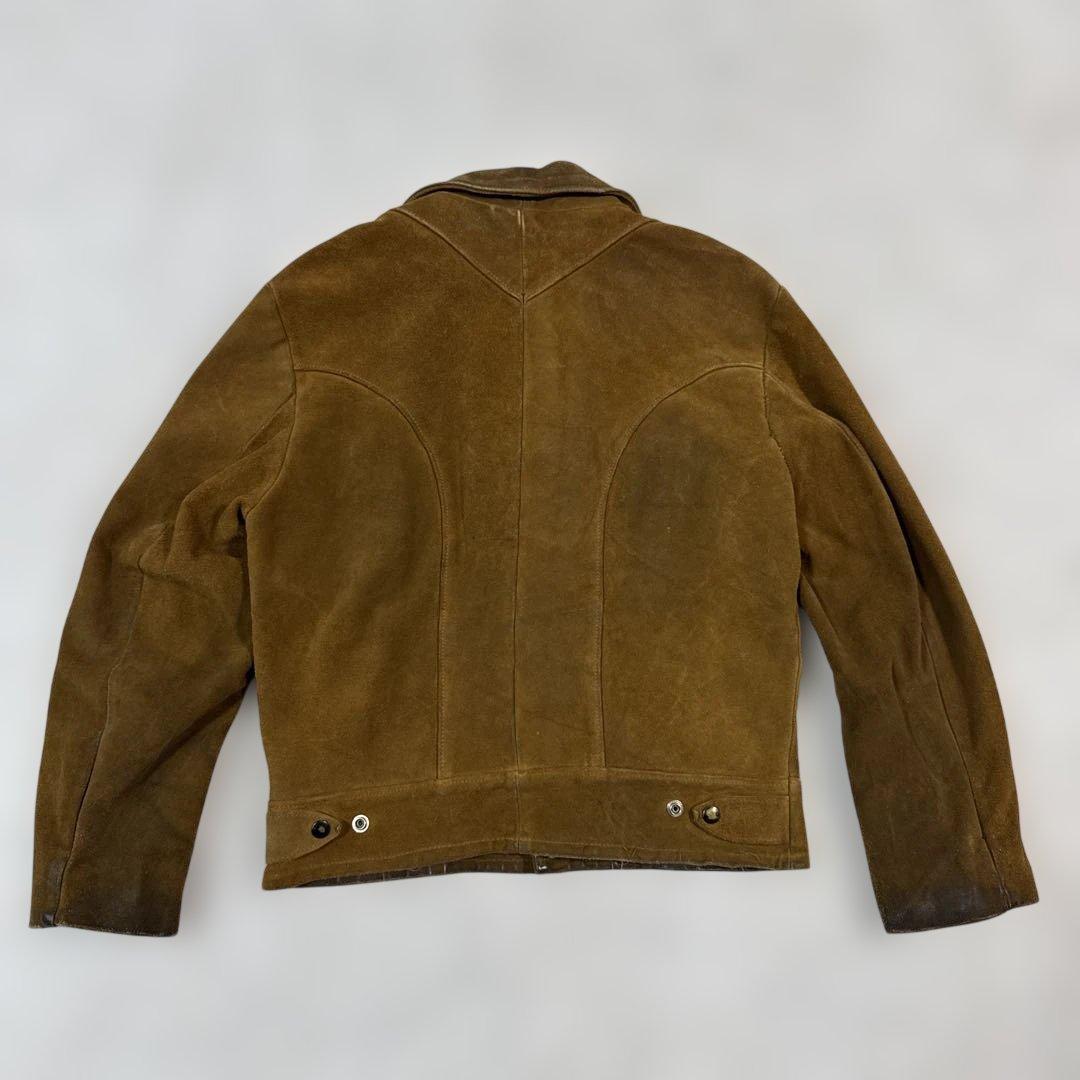 50s60sビンテージ！スエードジャケット jo-o-kay 38