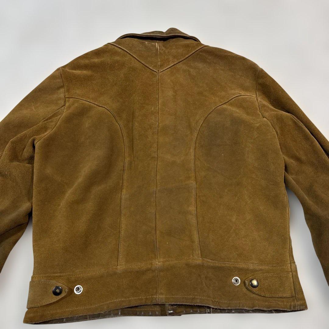 50s60sビンテージ！スエードジャケット jo-o-kay 38