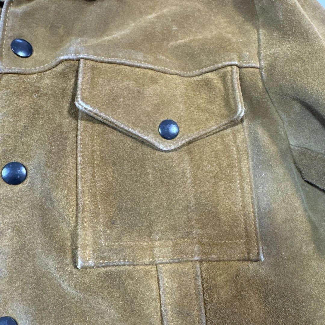 50s60sビンテージ！スエードジャケット jo-o-kay 38