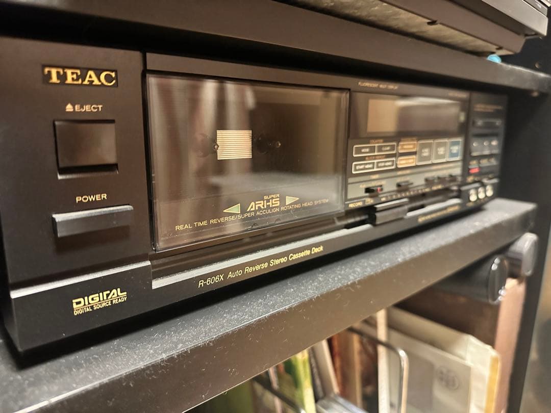 TEAC R-606X オートリバース ステレオカセットデッキ