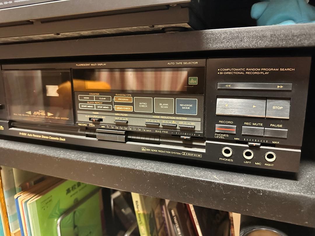 TEAC R-606X オートリバース ステレオカセットデッキ