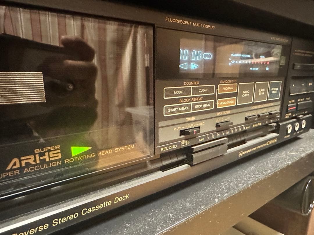 TEAC R-606X オートリバース ステレオカセットデッキ