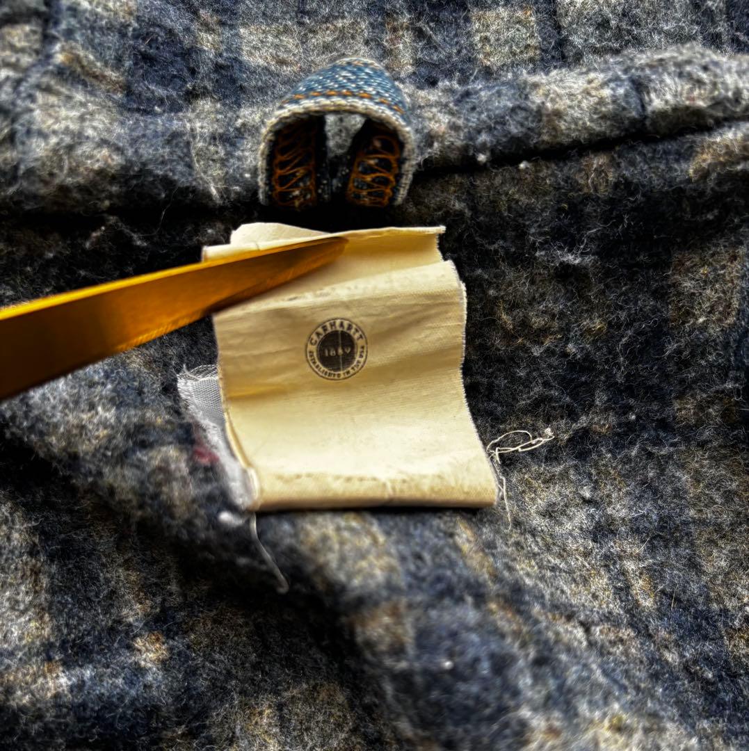 USA製　カーハート　デニムアクティブジャケット　J139 DST 雰囲気◎