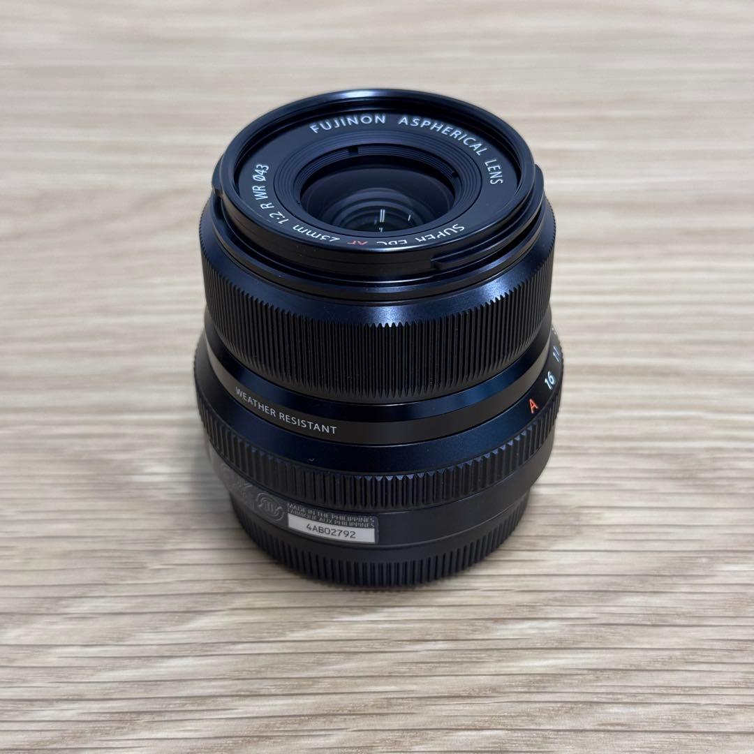 FUJIFILM フジフイルム フジノン XF23mm F2 R WR