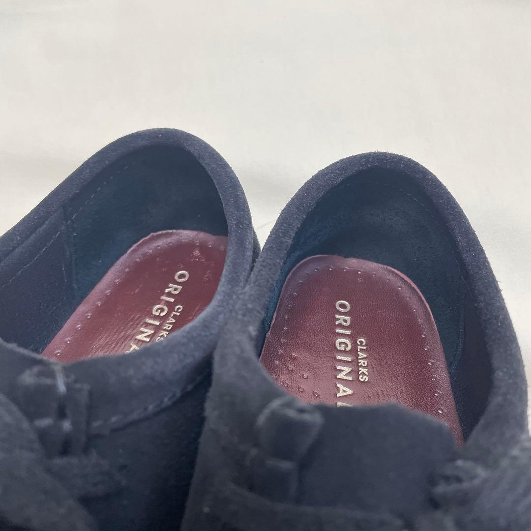 【綺麗】 クラークス オリジナルズ モカシン ワラビー スウェード 黒