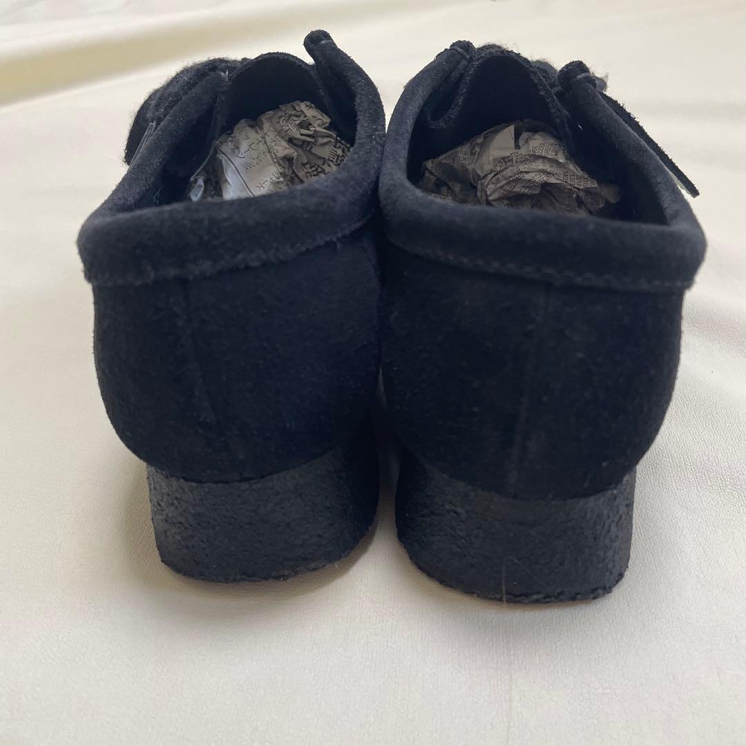 【綺麗】 クラークス オリジナルズ モカシン ワラビー スウェード 黒