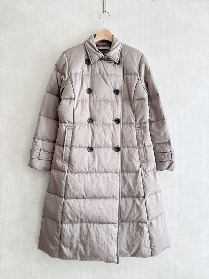 23AW セオリーリュクス　ダブルブレストダウンコート