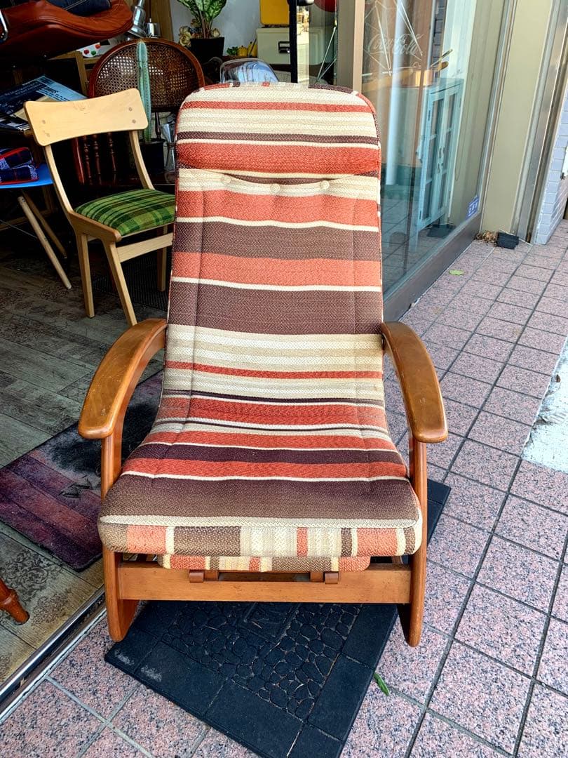 レア　ヴィンテージ　ミッドセンチュリーロッキングチェアー