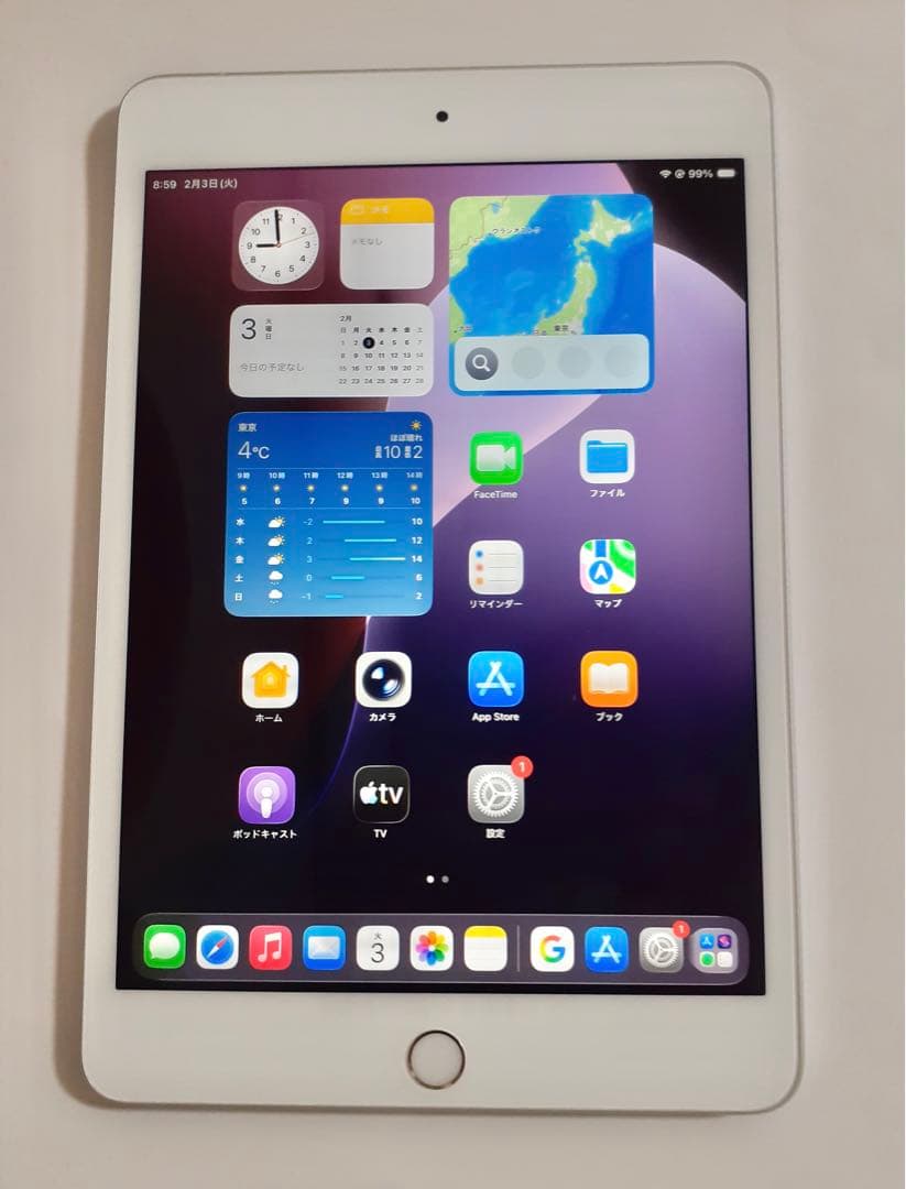iPad mini第五世代 256GBシルバー Wi-Fi + cellular