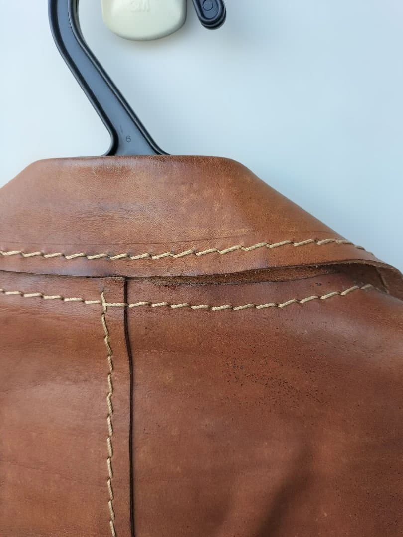 DOLCE&GABBANA　ドルチェアンドガッバーナ　レザーベスト　S〜M相当