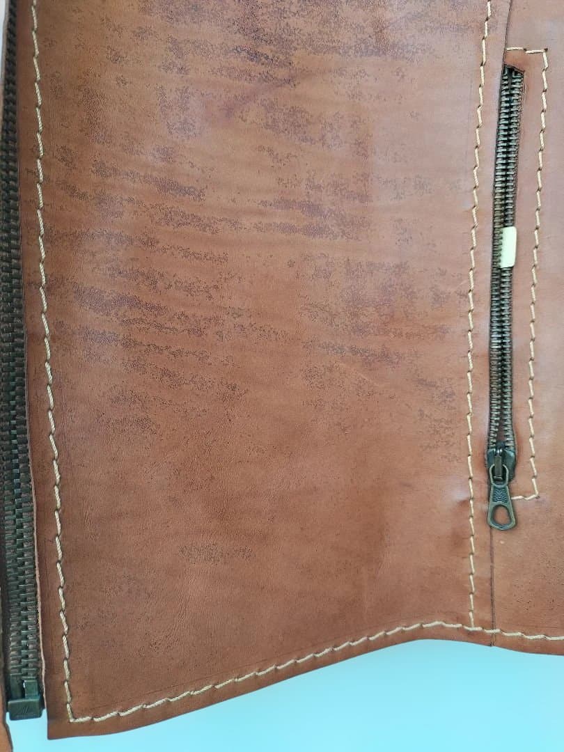 DOLCE&GABBANA　ドルチェアンドガッバーナ　レザーベスト　S〜M相当