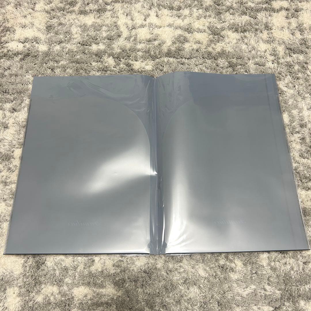 【新品未使用タグ付】familiar お受験バック　ネイビーA4縦型　ファイル付