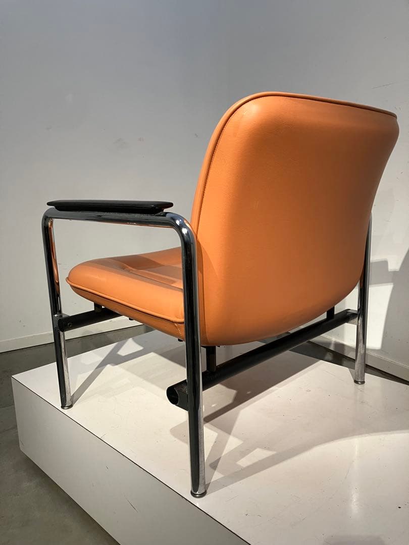 アリスさま専用　ホウトク、レトロ、デザイン、シングルチェア②美品スペースエイジ