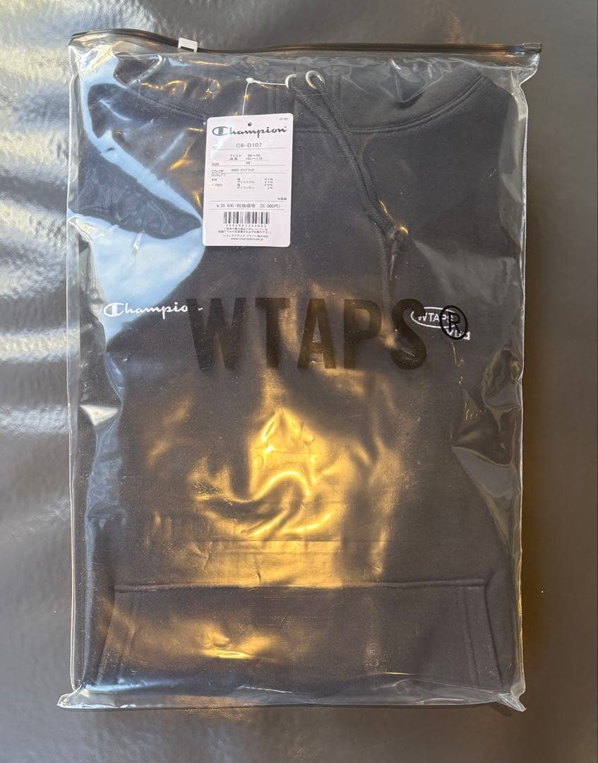 トップス WTAPS x Champion Academy Hooded Black M