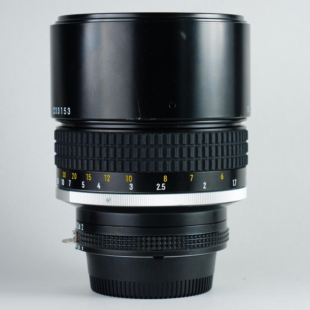 【ボケビースト】動作◎ ニコン Ai-s Nikkor 135mm F2 153