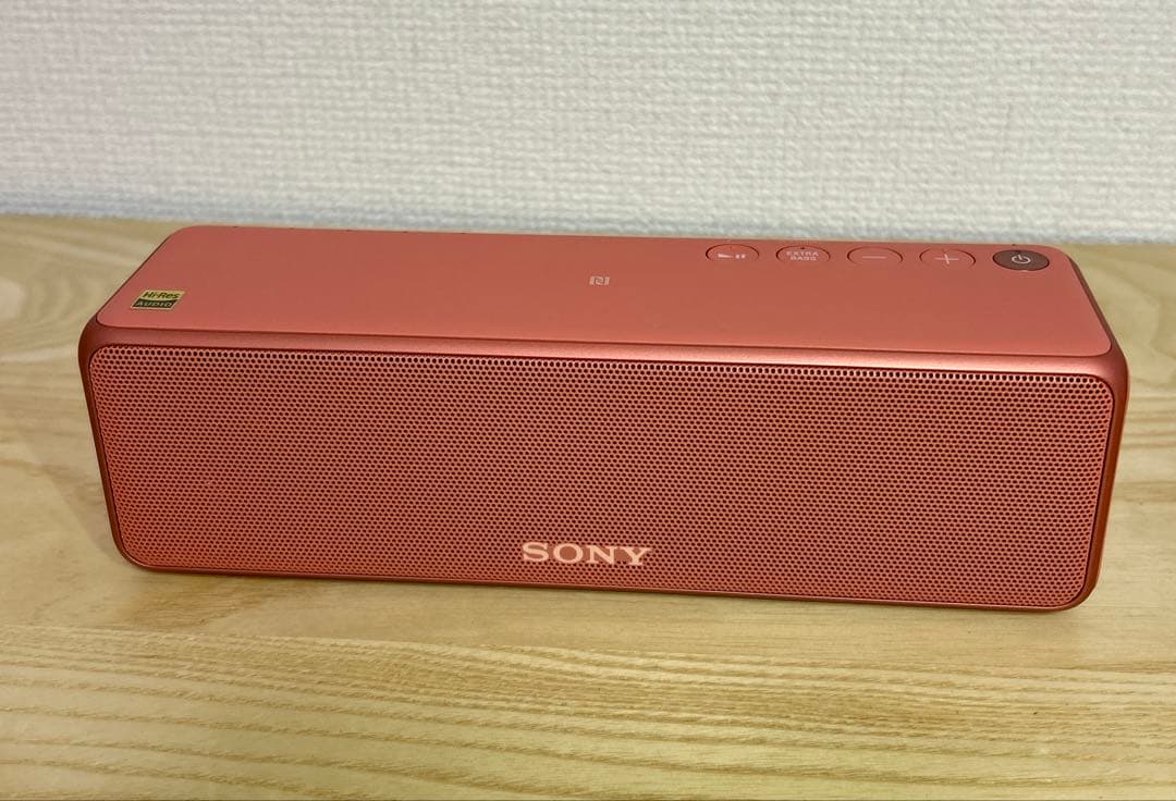 ソニー　ワイヤレススピーカー　srs-hg10 レッド