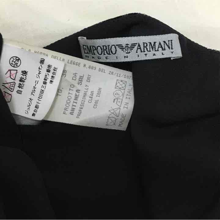 kahoエンポリオアルマーニ ベロア トップス