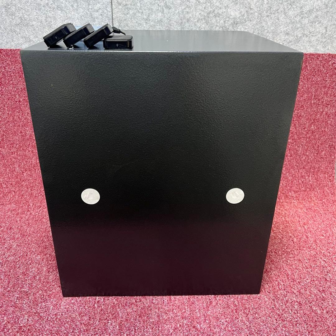 ［4069］ onefort 指紋認証式 電子金庫 36L ブラック