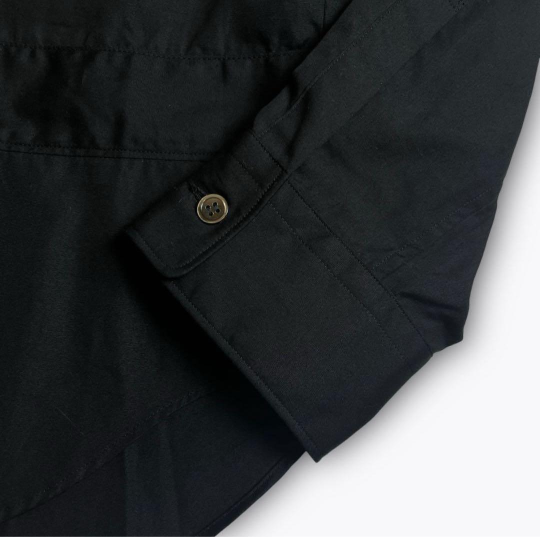 ヒ*ー様 コムデギャルソン オム ドゥ ドレスシャツ ブラック ドッキング L