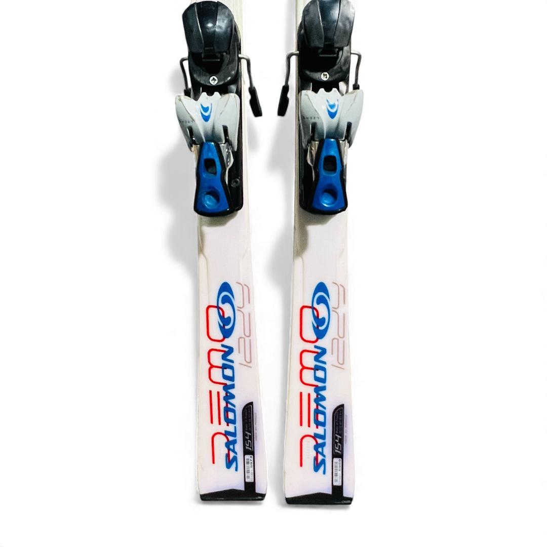 SALOMON スキー板 DEMO 154cm ビンディング付き