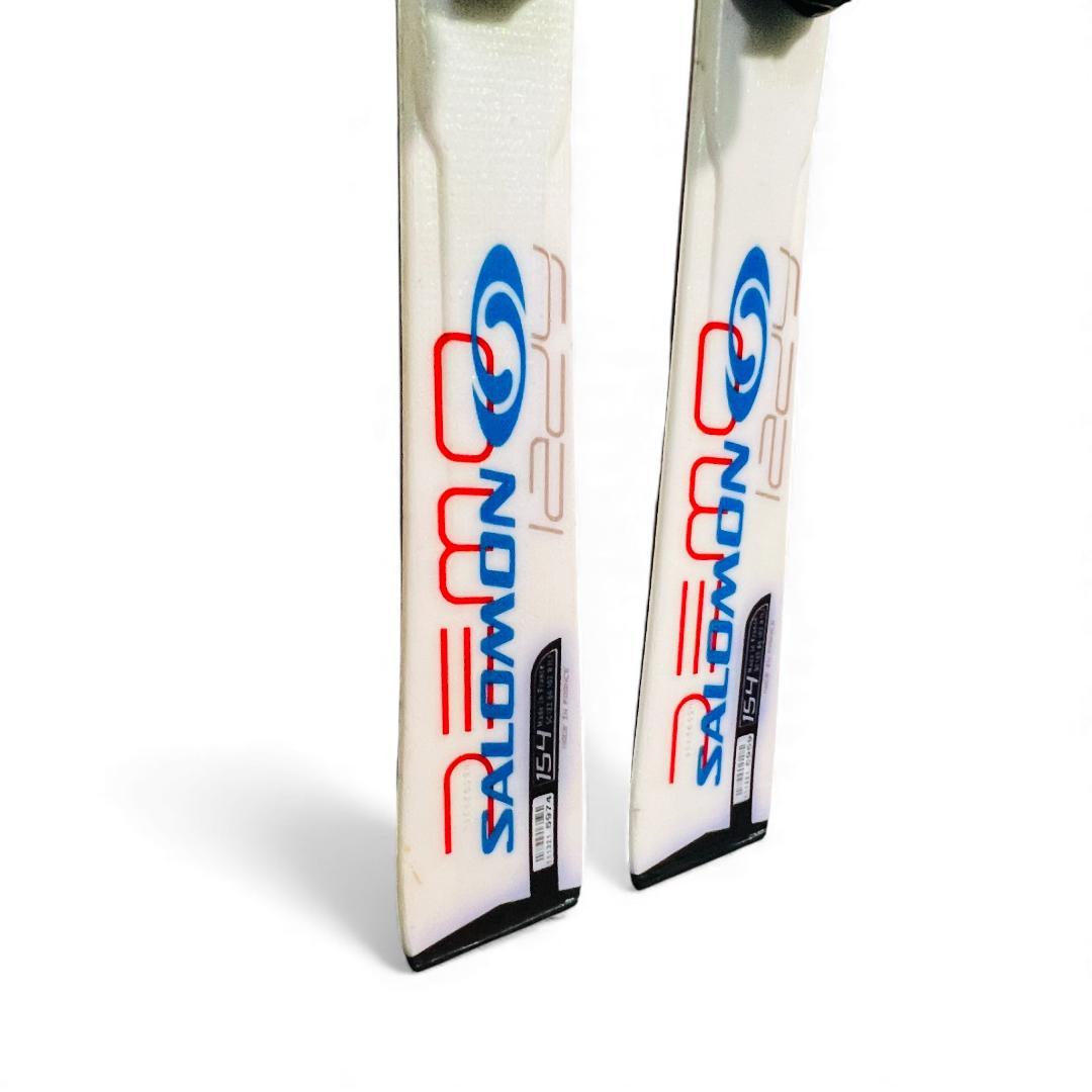 SALOMON スキー板 DEMO 154cm ビンディング付き