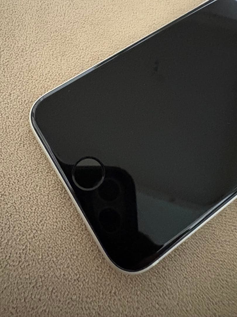 【美品】iPhone SE 第2世代 (SE2) 128GB ホワイト