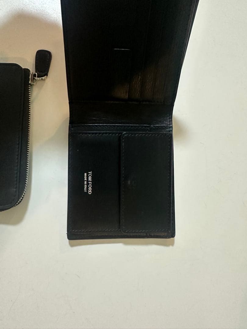 TOM FORD トムフォード 折り畳み財布＆フラグメントケース セット
