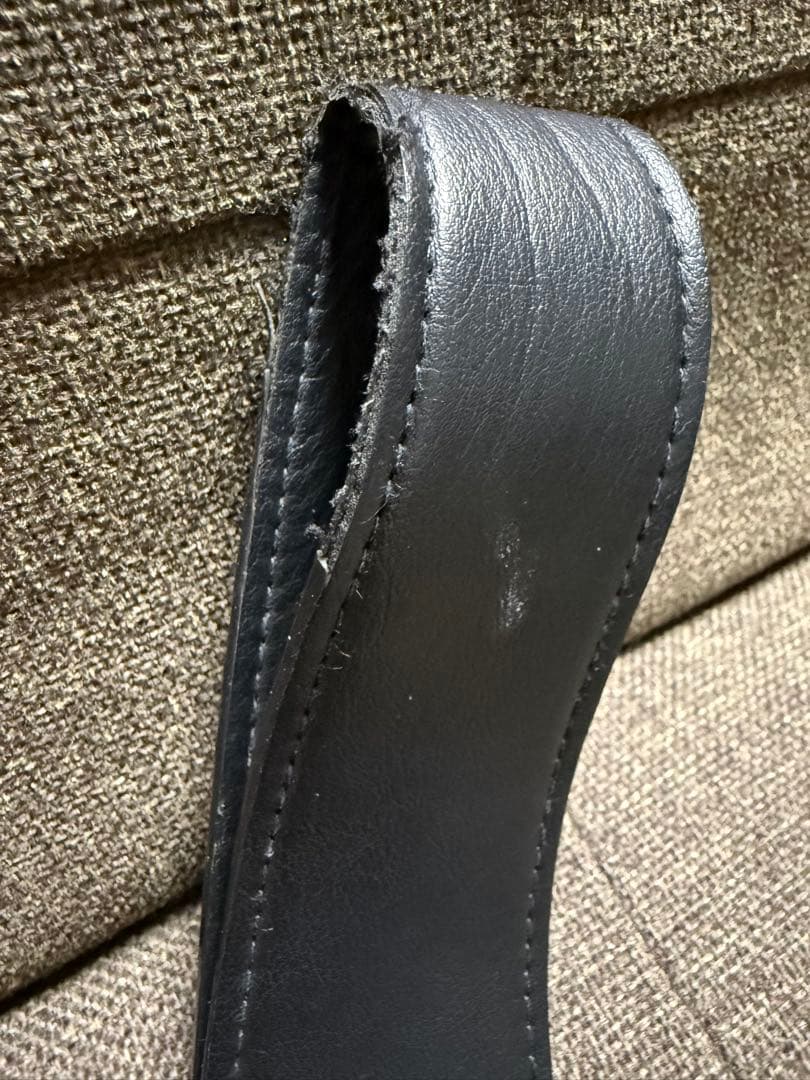 輝*)様 Y-3 ブラックレザートートバッグ