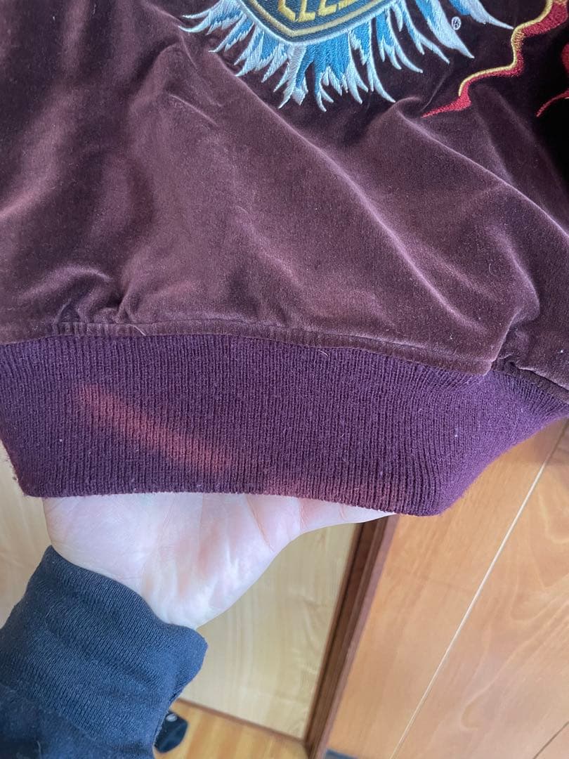 Harley-Davidson ベロアスカジャン　ハーレダビッドソンアウター