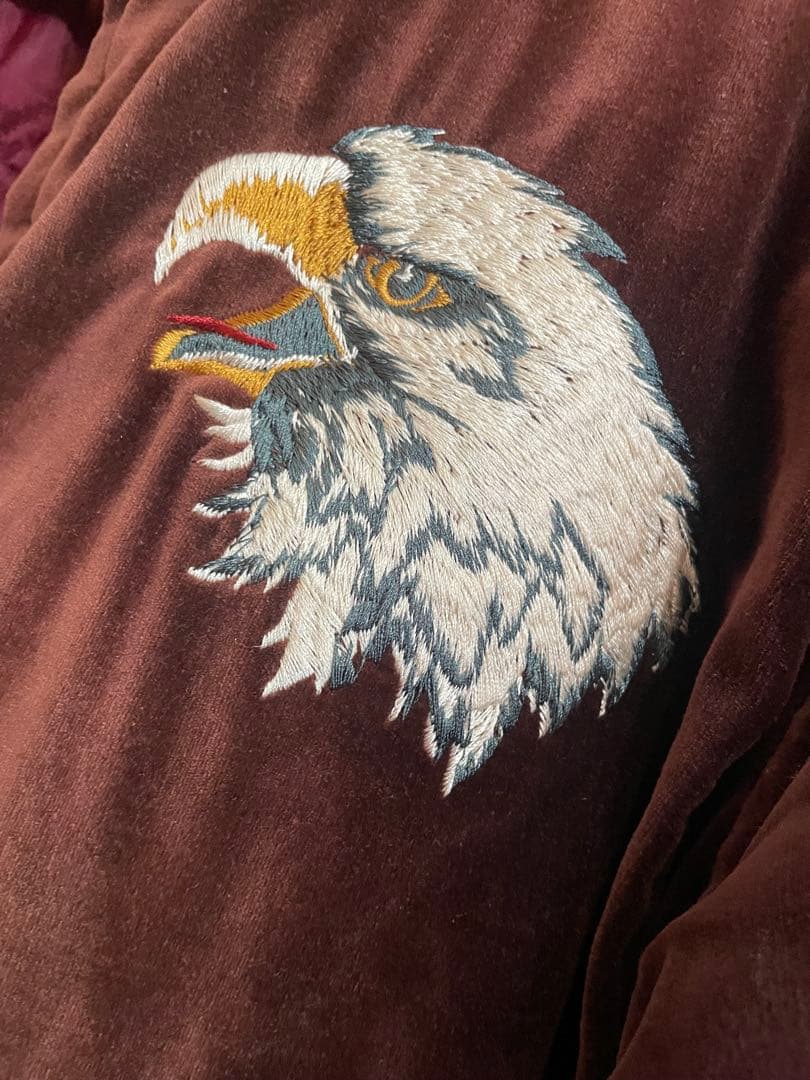 Harley-Davidson ベロアスカジャン　ハーレダビッドソンアウター