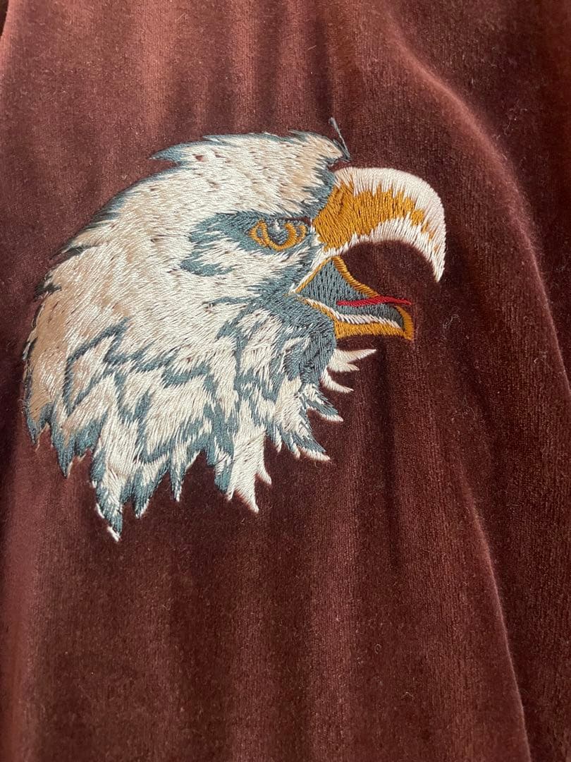 Harley-Davidson ベロアスカジャン　ハーレダビッドソンアウター