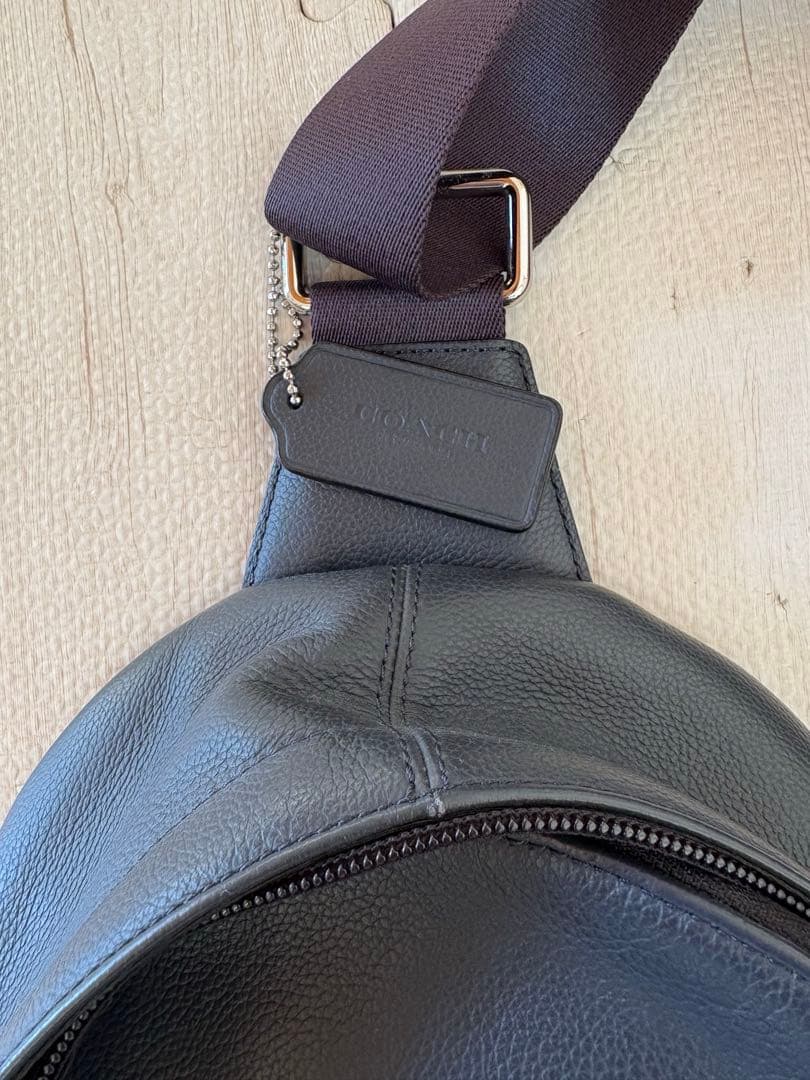 【未使用】COACH コーチ カバン　ブラック　レザー