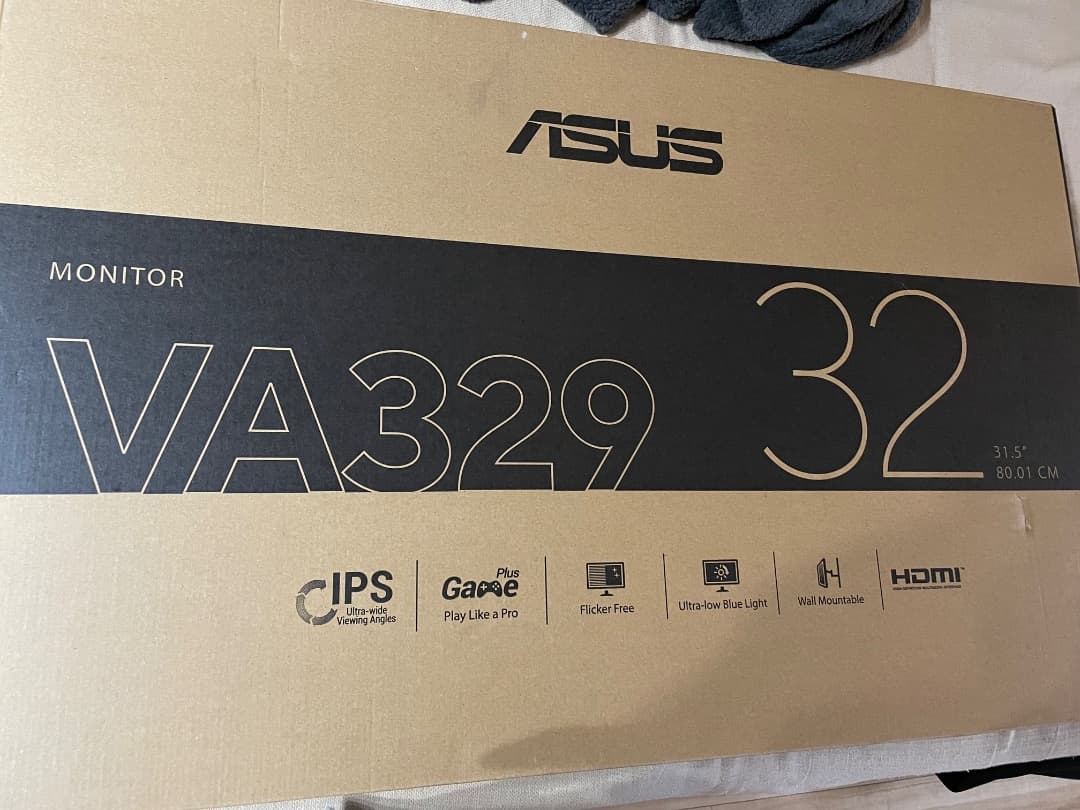 【新品未開封品】ASUSモニター VA329HE-J 31.5インチ