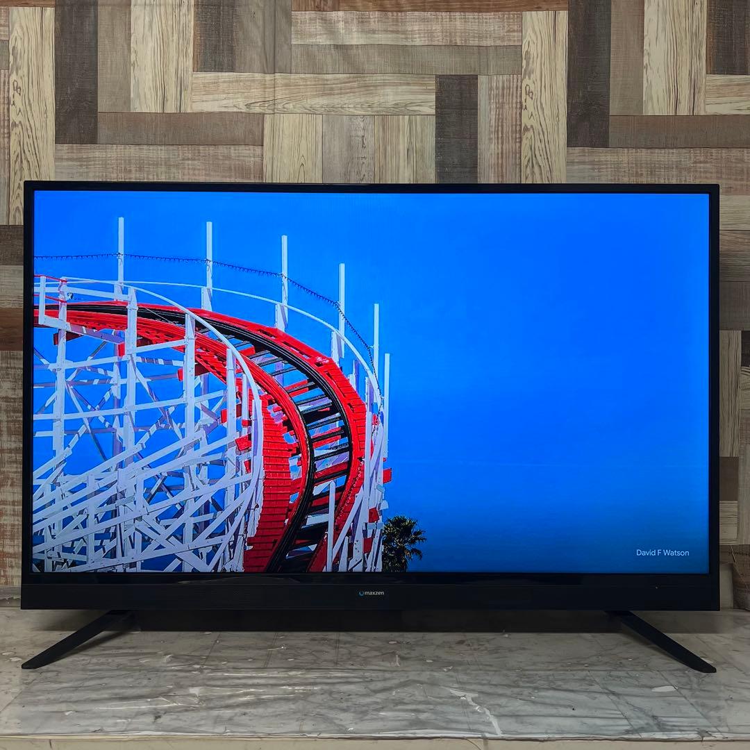 全国送料込❣️MAXZEN50型地デジBSCSチューナゲームモード外付HDD対応