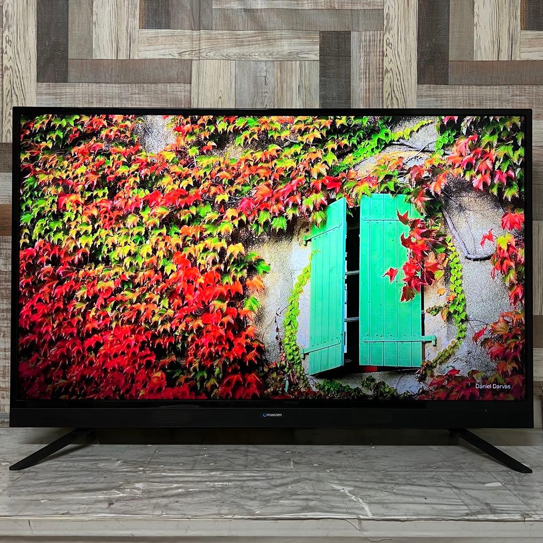 全国送料込❣️MAXZEN50型地デジBSCSチューナゲームモード外付HDD対応