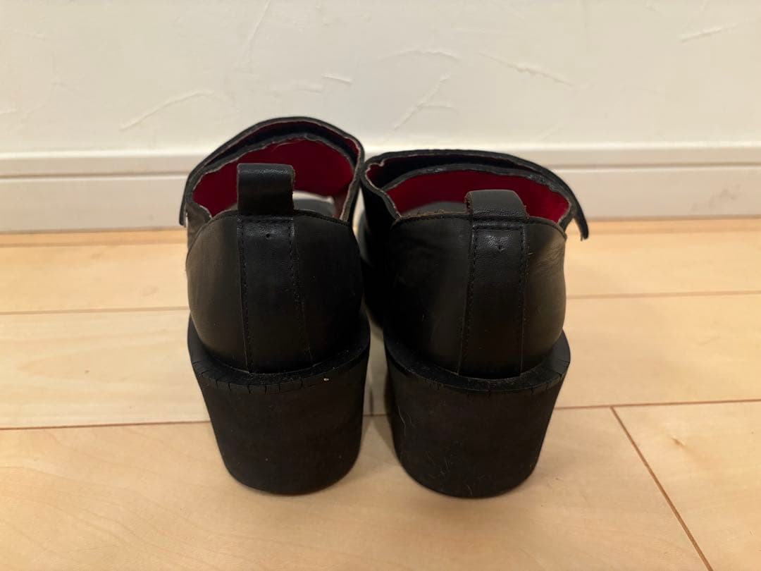 【希少】B-ZONE Nobuyuki Tamura変形厚底サンダル黒