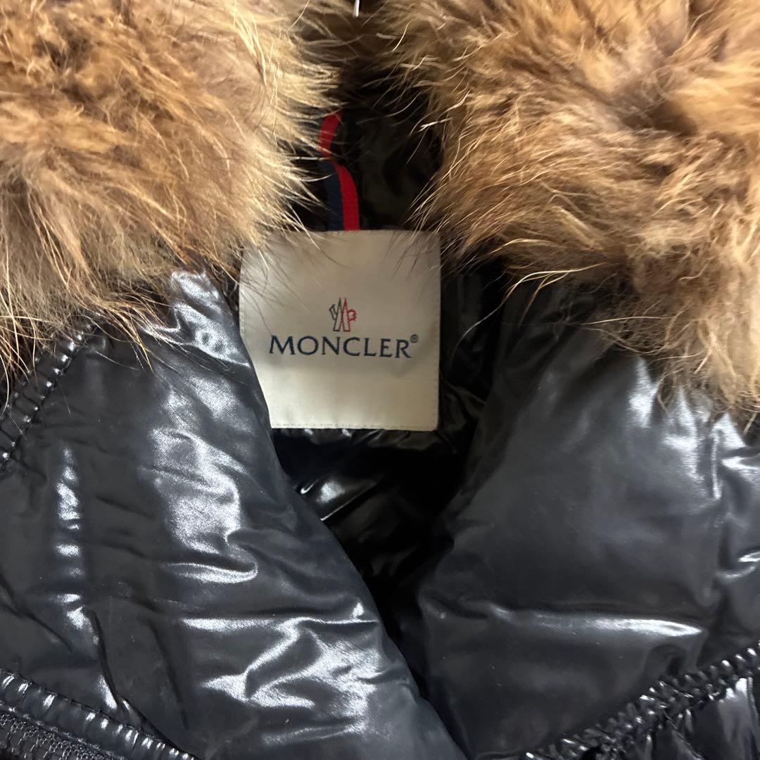 お値下げ！MONCLER 黒 ダウンコートモンクレールサイズ0