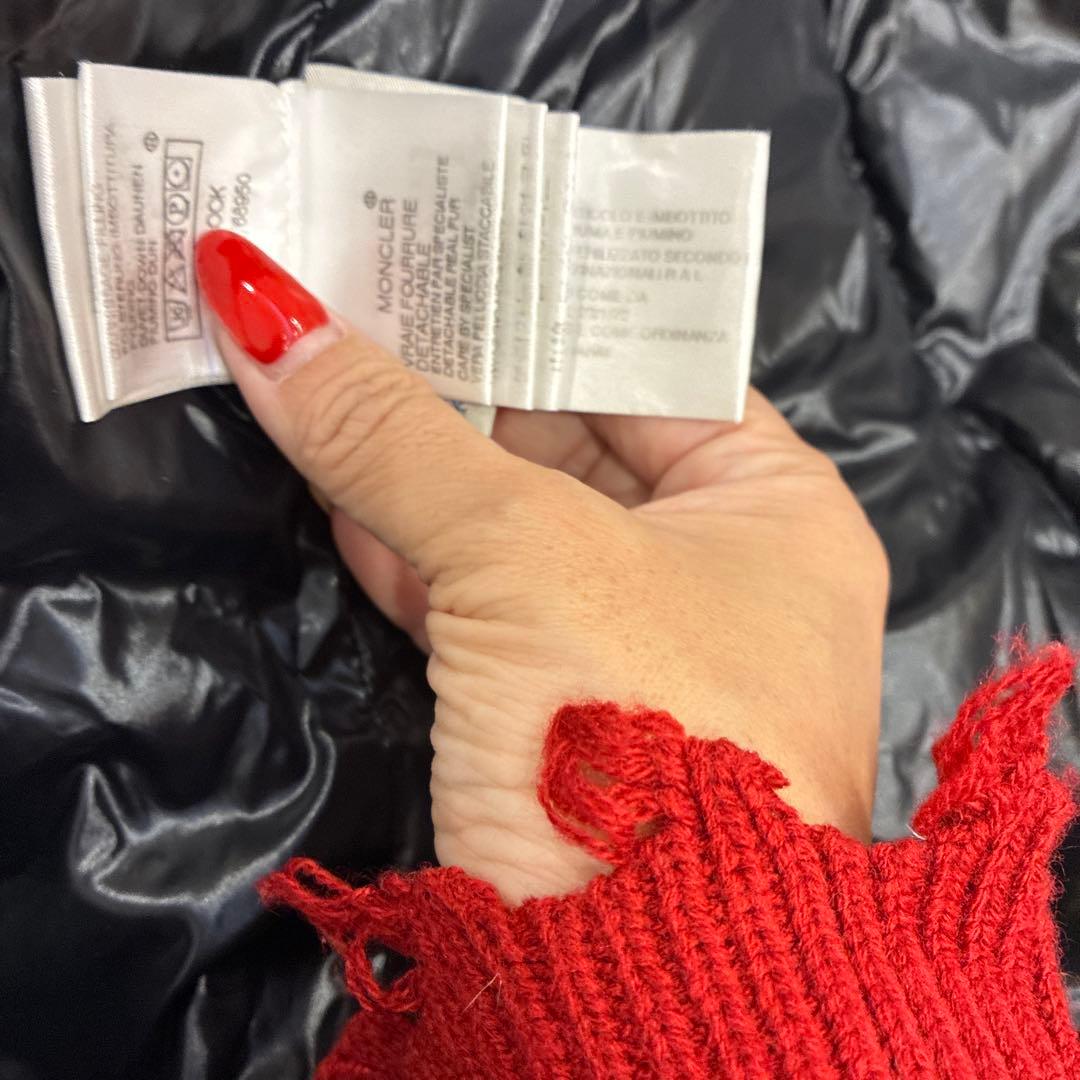 お値下げ！MONCLER 黒 ダウンコートモンクレールサイズ0