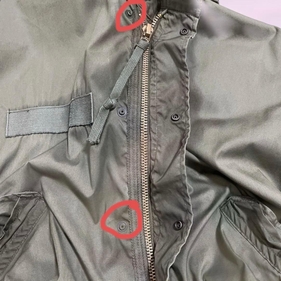 US ARMY M-65 フィッシュテールパーカー 73年 実物 XSサイズ