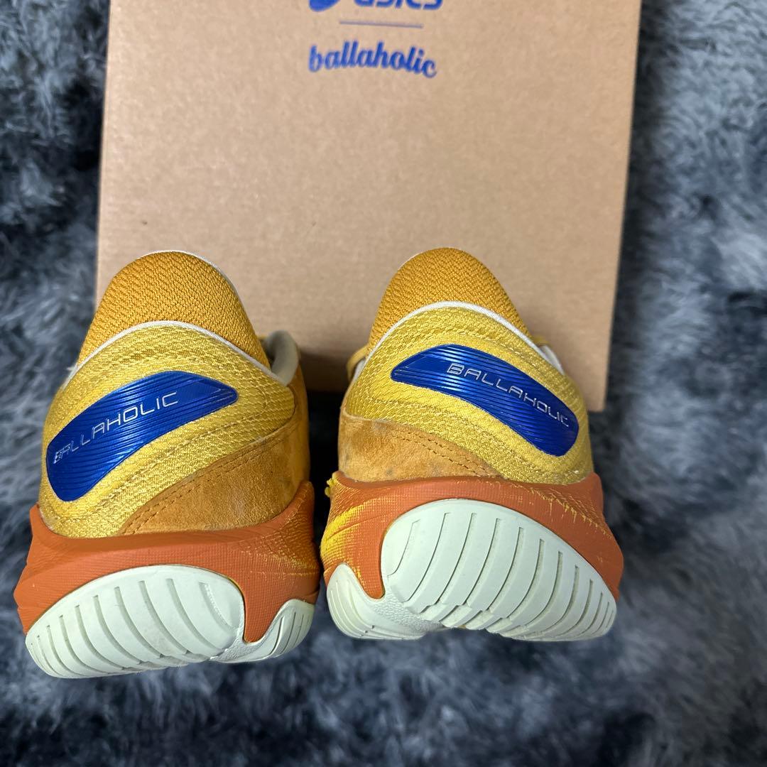 ASICS バスケットボールシューズ ホワイト/イエロー