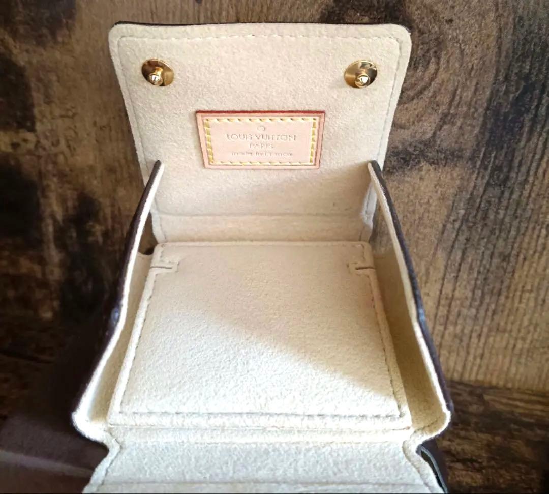 【美品】LOUIS VUITTON モノグラム ジュエリーケース レザー 箱付き