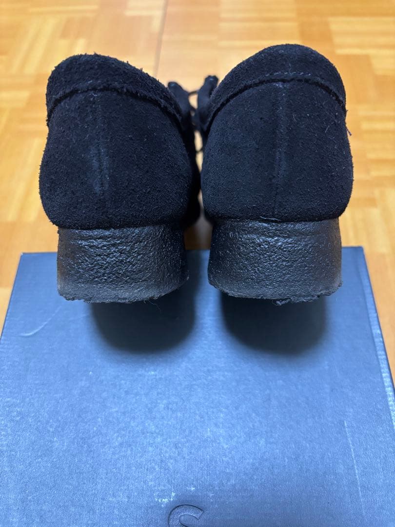 靴 clarks wellabee black suede 19sp-luk uk5