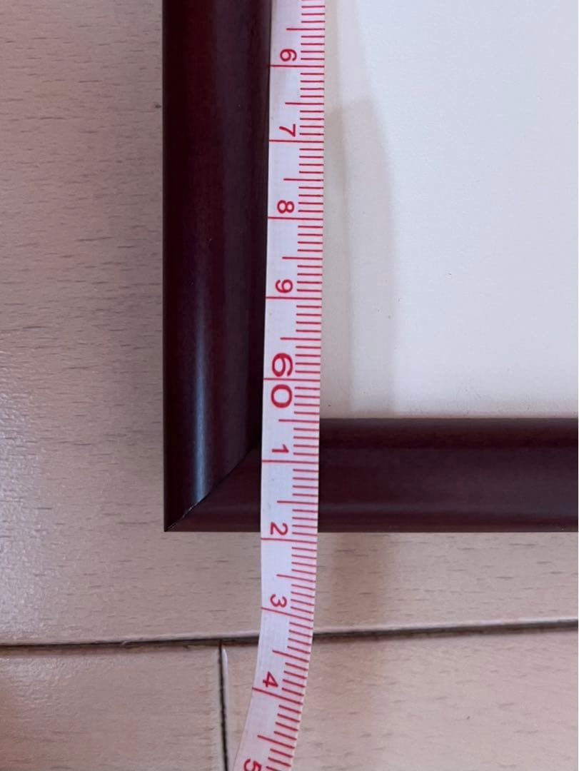 はじめての自画像（フレーム付き）