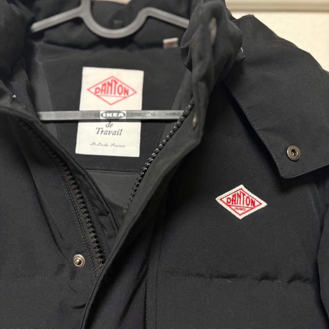 人気❗️ ダントン DANTON ダウン　ダウンジャケット　黒　ブラック　36