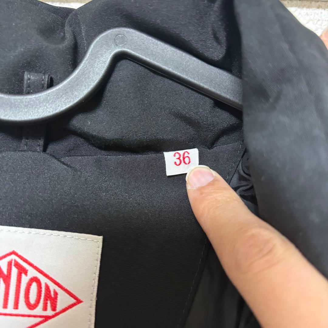 人気❗️ ダントン DANTON ダウン　ダウンジャケット　黒　ブラック　36